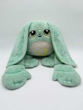 Moon Pals Echo Bunny 5lb Weighted Plush Mint Green Long Ears 2021 Sensory